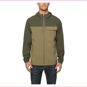 Men’s Voyager Windbreaker Jacket Forest Night M